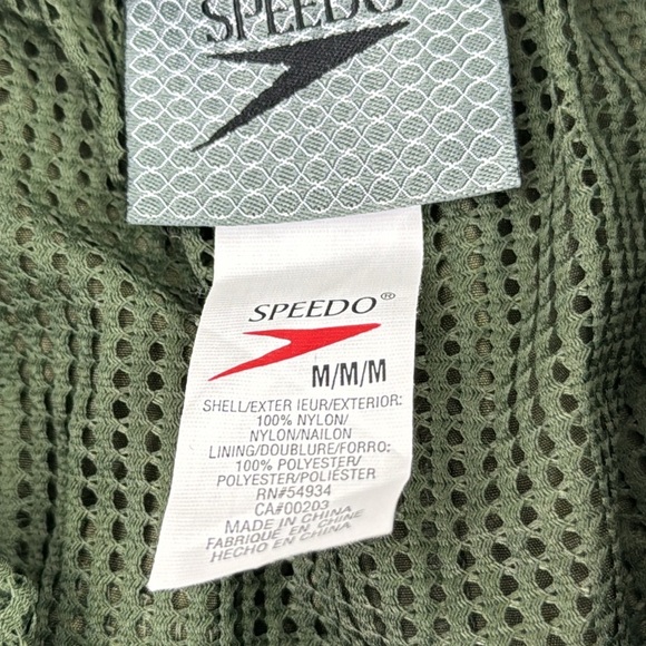 SPEEDO Men's green swim shorts /trunks - Picture 6 of 10